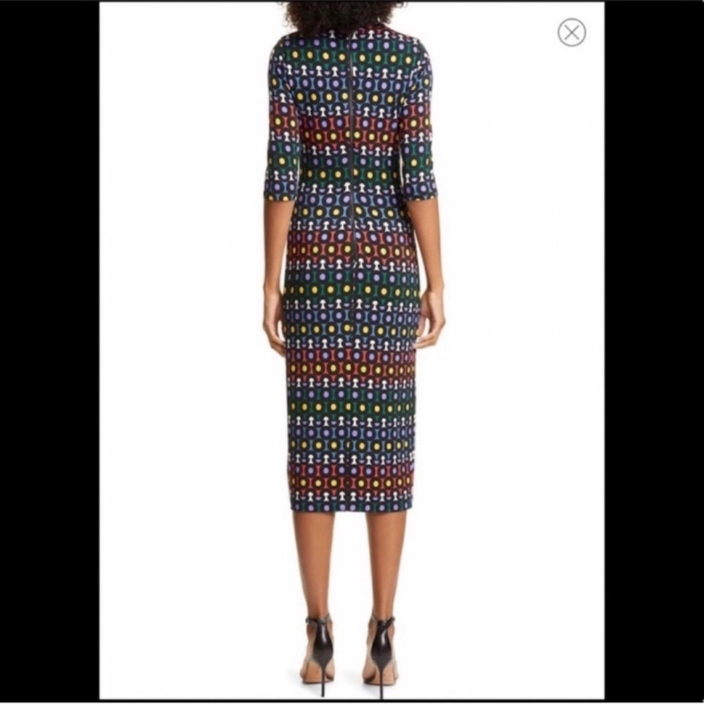 Alice and Olivia “Delora Rainbow Dot Geometric Dress" - Picture 8 of 11
